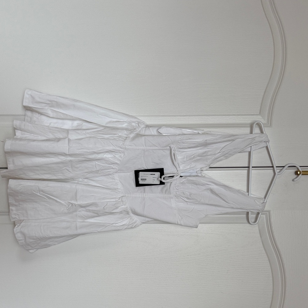 White Mini Corset Dress